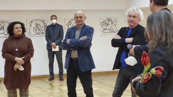 P. Rakštikas, paroda „Latifundai“  Šiaulių dailės galerijoje