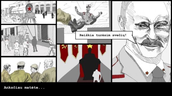 Partizanai visada laimi. Keturi šunys ir tankistas (VII)
