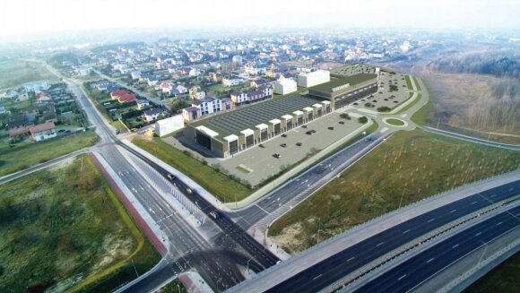 The projected shopping center near Perkūnkiemis // Photo 