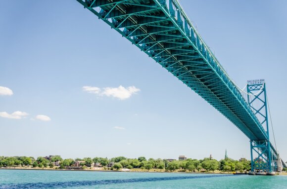 Ambassador Bridge, United States and Canada