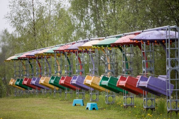 Near Vilnius, you have found a great amusement park, where you can enjoy free entertainment throughout the day.