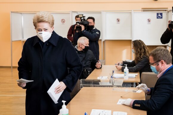 Grybauskaitė: after the elections, regulations and measures will begin, which are now delayed