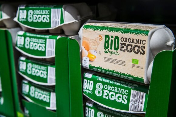 LIDL organic eggs