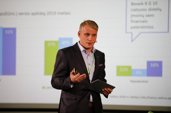 SEB banko valdybos narys, Verslo bankininkystės tarnybos direktorius Vilius Juzikis