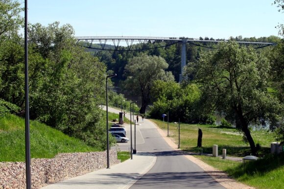 Alytus, White Rose Bridge