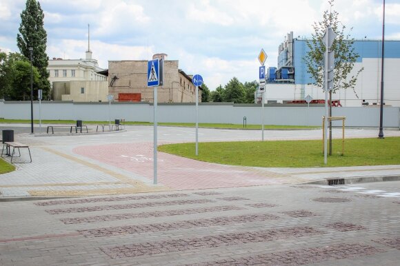 Vastpilio street in the historical heart of Klaipeda was fixed: there was no ordinary reconstruction