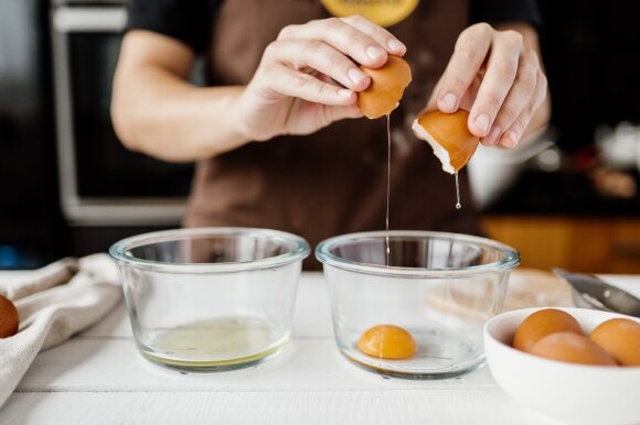 Baking a cake