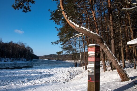 The cognitive trail located near Vilnius is one of the most beautiful and interesting in Lithuania.