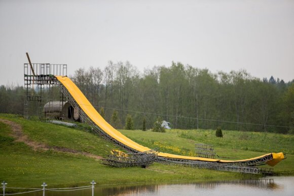 Near Vilnius, you have found a great amusement park, where you can enjoy free entertainment throughout the day.