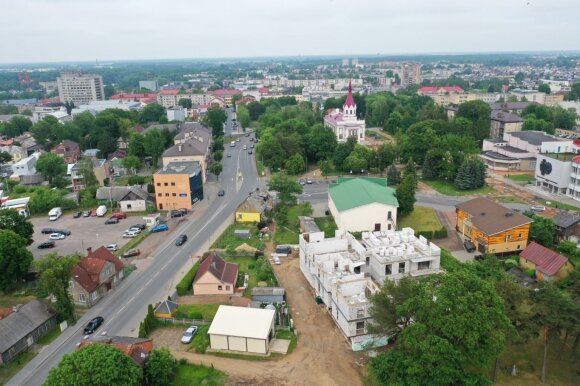 Construction in Panevėžys