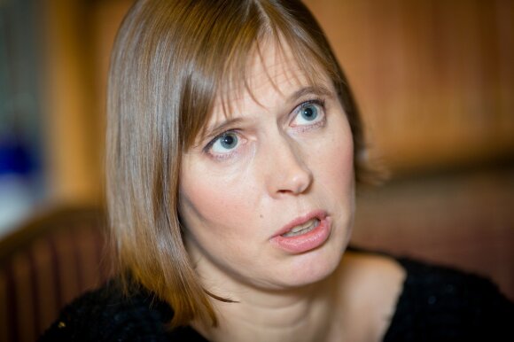 Estijos prezidentė Kersti Kaljulaid