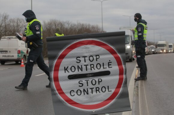 Checkpoints in Kaunas