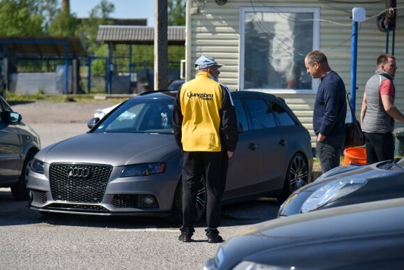 Car market in Panevėžys