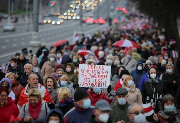 Protestai Baltarusijoje