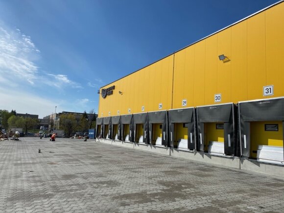 The new logistics center of Lithuania Post