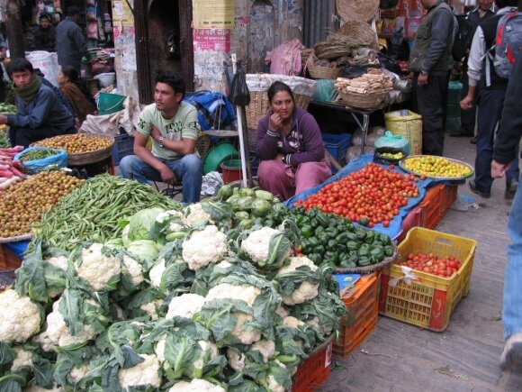   Bazar in Nepal 