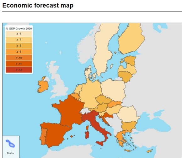 Updated EC forecasts