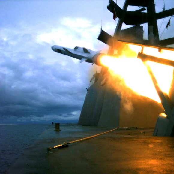 NSM rakett.  Foto av Kongsberg Defence & Aerospace