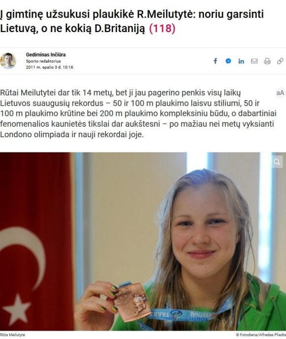 Unikalu: pirmasis Rūtos interviu – apie spaudimą, Chucką Norrisą ir norą garsinti Lietuvos vardą