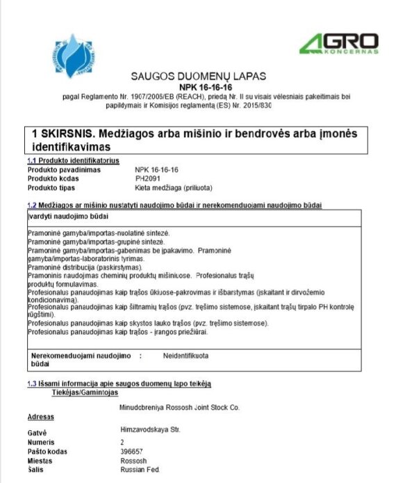 LRT tyrimas. Karbauskio verslas prekiauja trąšomis, kurias gamina Putino draugo fabrikas