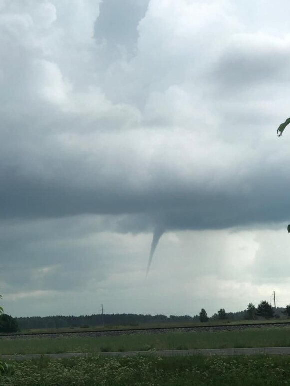 Hurricane in Šilutė district.  Gabrielė Elena Gudauskaitė / Klaipėda, I have a photo with you.