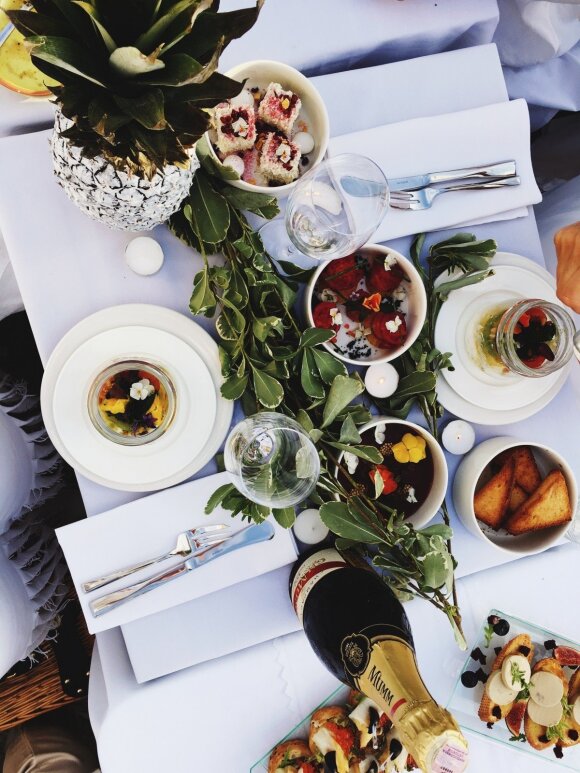   The most important participants of the White Dinner in Vilnius are already preparing a white picnic 