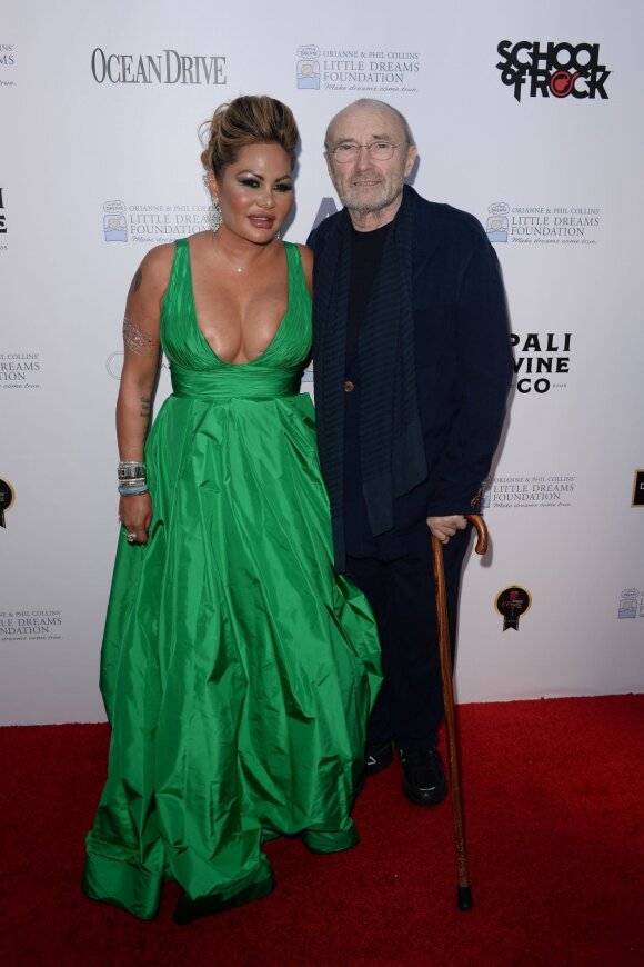 Orianne Collins and Phil Collins 