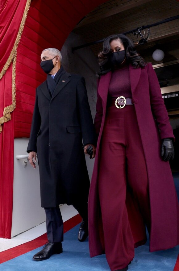 Michelle Obama, Biden 2021 Inauguration Day Image