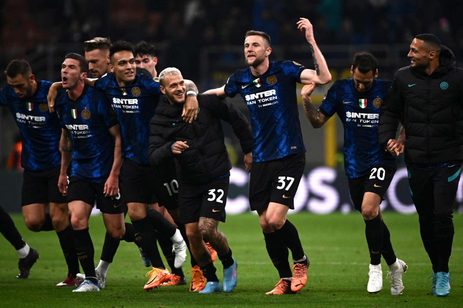 L’Inter è salita al vertice della Serie A italiana
