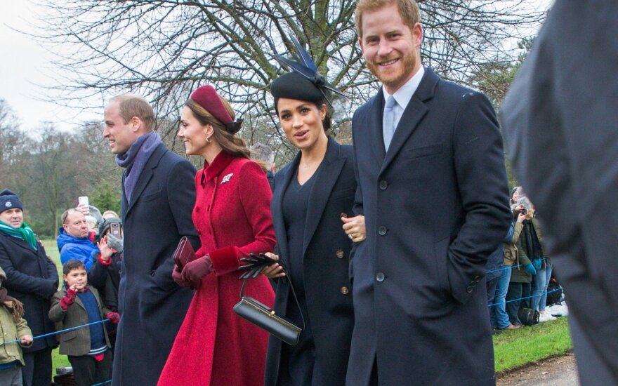 Princas Williamas, Kate Middleton, Meghan Markle, princas Harry