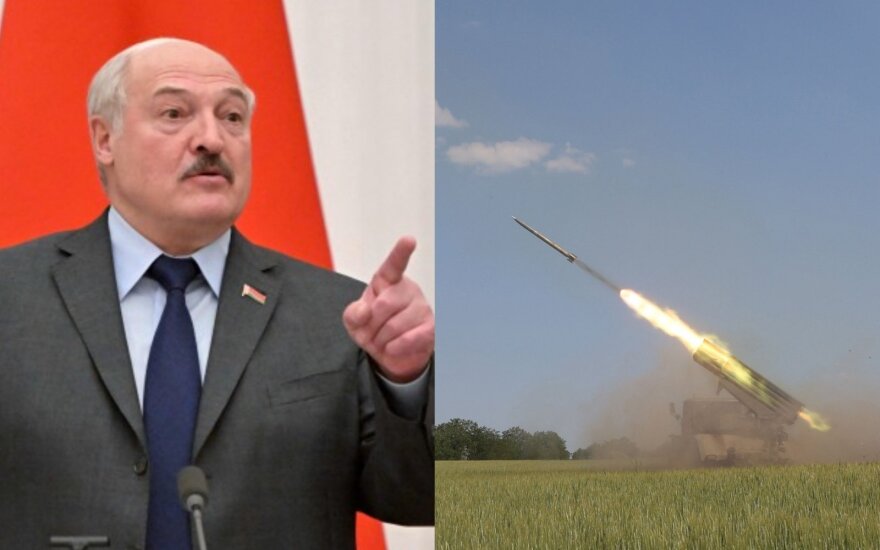 A. Lukašenka apkaltino Ukrainą paleidus raketų į Baltarusiją 