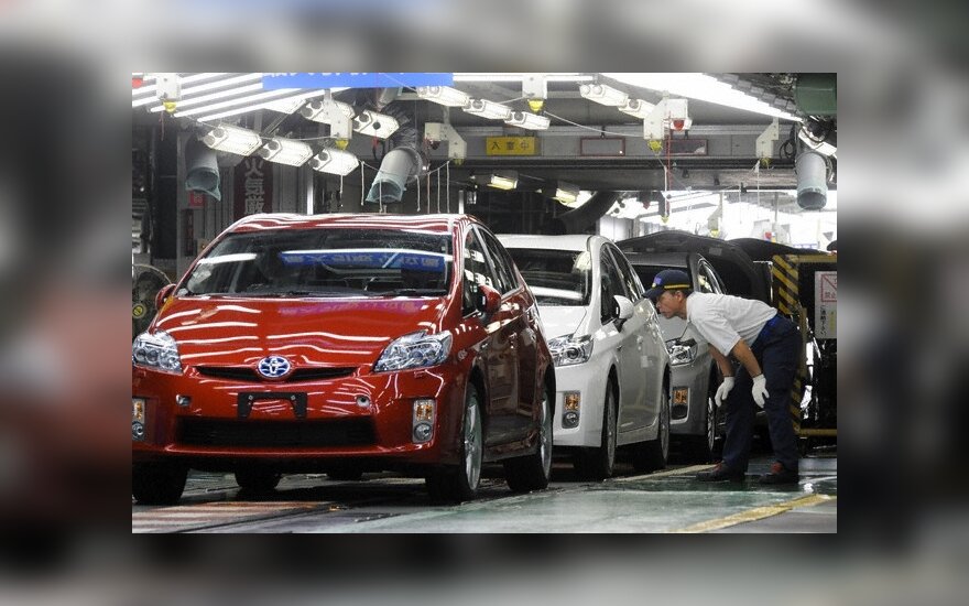 „Toyota“ gamybą Šiaurės Amerikoje sumažins 70 proc.