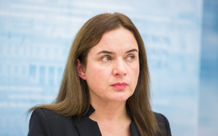 Milda Vainiutė sureagavo į jai pareikštą nepasitikėjimą DELFI