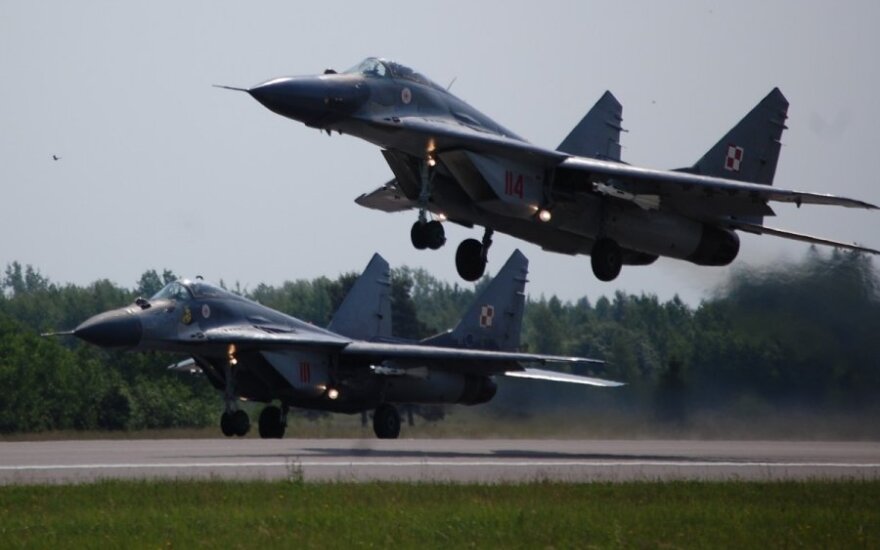 Poland sending four MiG-29s to Lithuania for air policing mission
