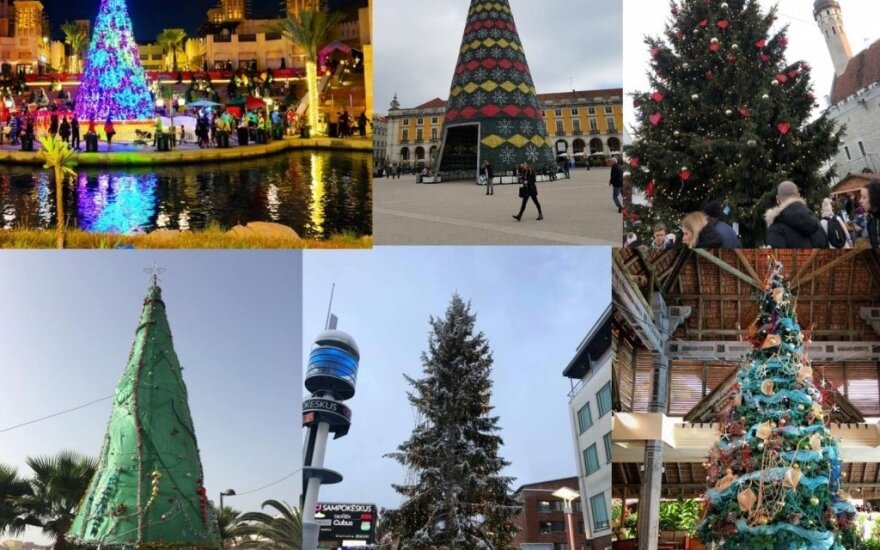 Fiksavo kalėdines eglutes užsienio šalyse ir pasakė, ko trūksta Lietuvos miestams