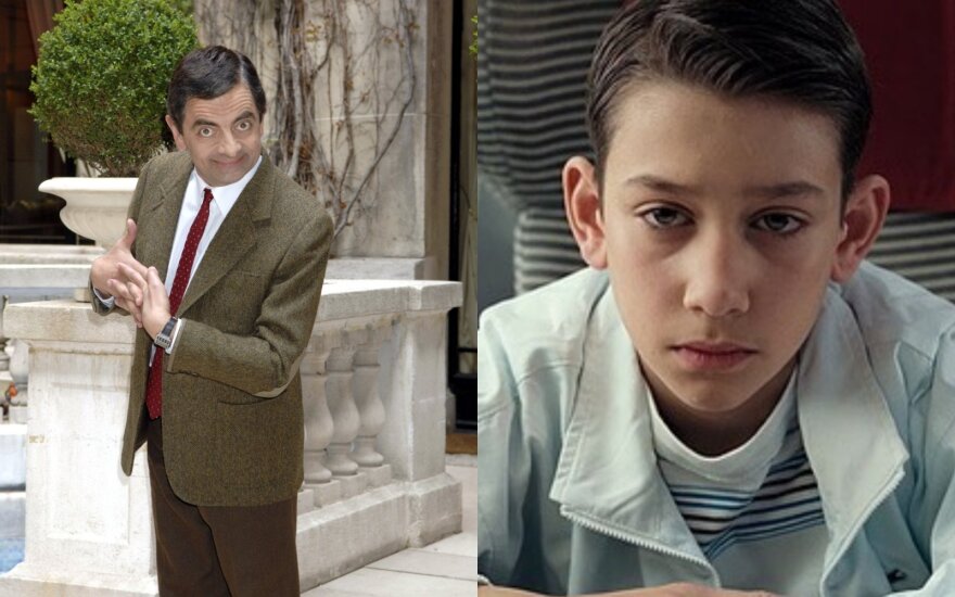 Maximas Baldry, Rowan Atkinsonas / Foto: Vida Press, Instagram