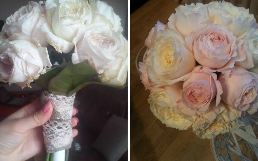 Floristė: kas negerai šiai nuotakos puokštei?