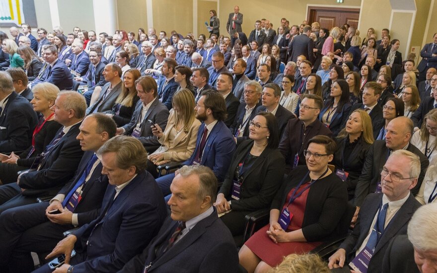 A very large audience at annual Norwegian Lithuanian Business Forum in Vilnius  Photo © Ludo Segers @ The Lithuania Tribune