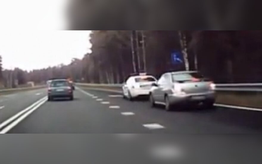 Latvijos policija sustabdė lietuvius