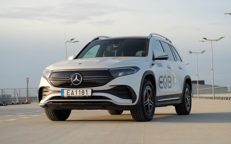 Naujo elektromobilio „Mercedes-Benz EQB“ testas: ne išvaizda svarbiausia