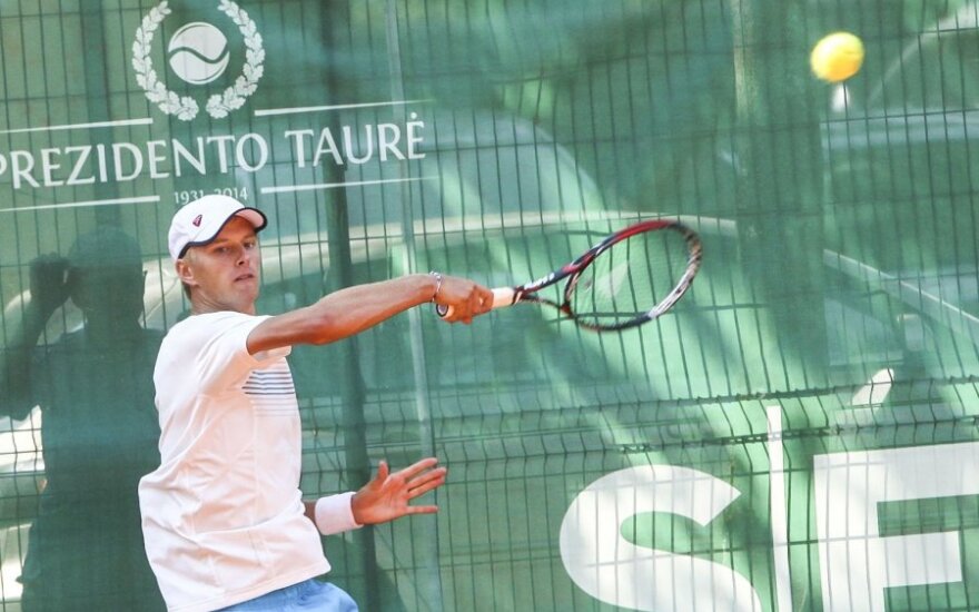 Five Lithuanian tennis players compete in President's Cup in Vilnius