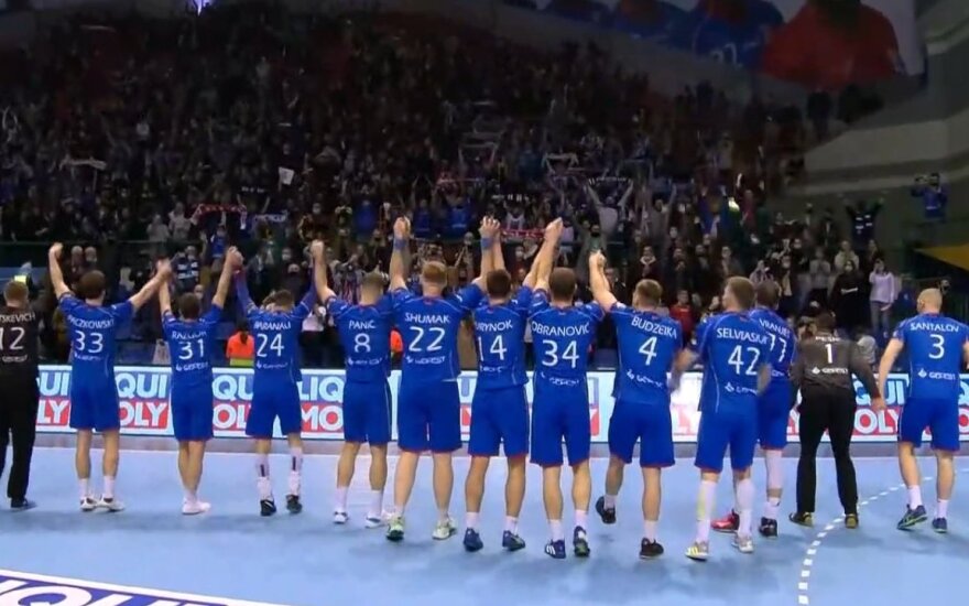 Bresto "Meškov" rankininkai / Foto:  EHF Čempionų lyga