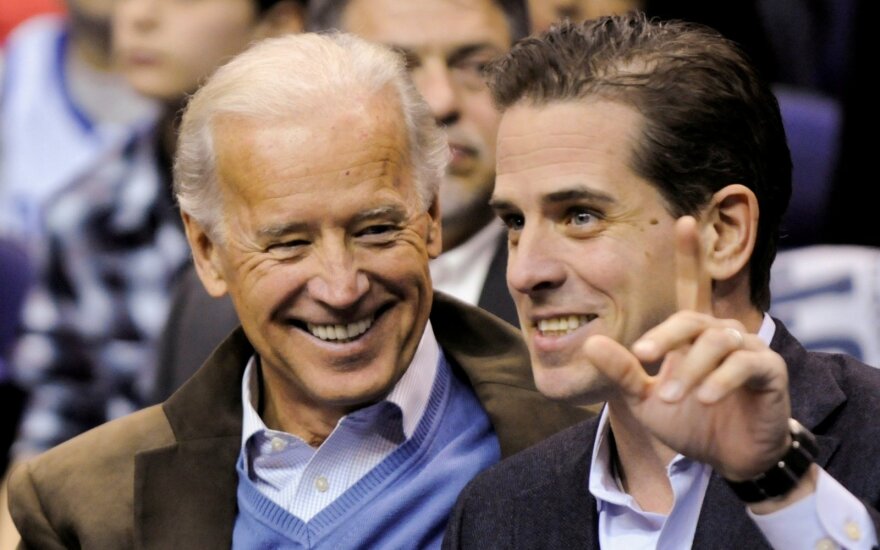 Joe Biden su sūnumi Hunter