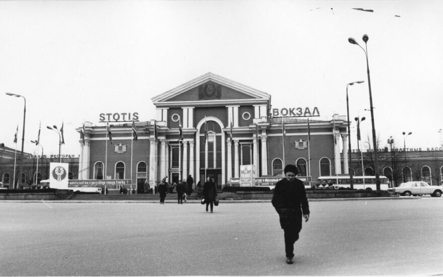 Vilniaus geležinkelio stotis (KTU ASI archyvas)