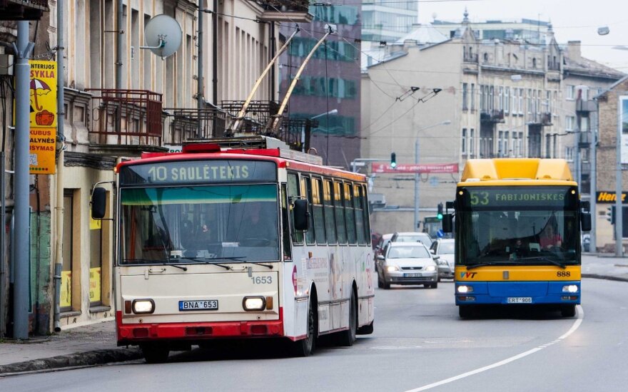 Vilnius public transport on Google Transit