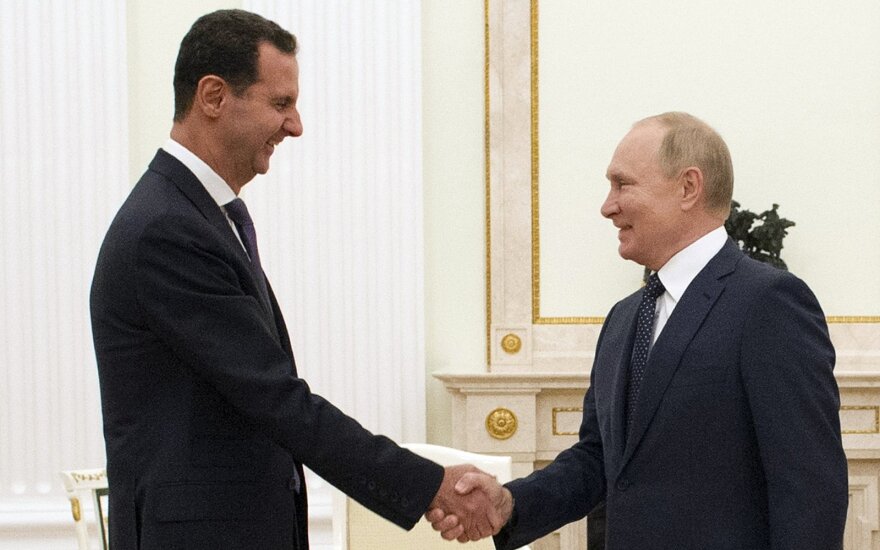 Sirija nutraukia diplomatinius santykius su Ukraina