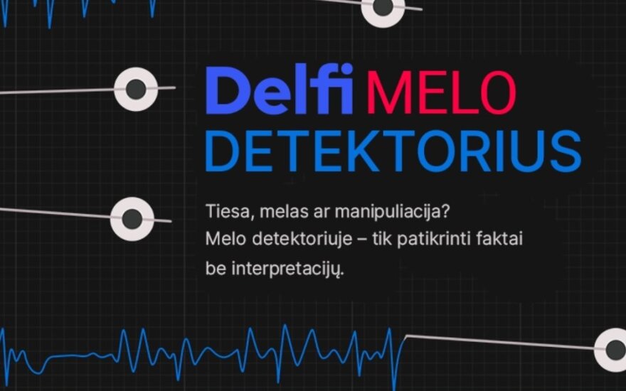 Delfi Melo detektorius