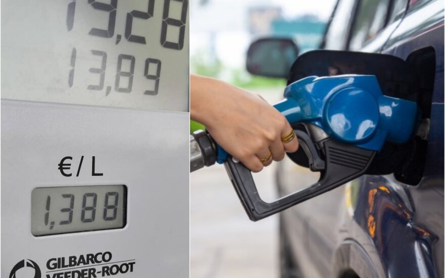 Vairuotojus stebina kainų pokyčiai degalinių švieslentėse: skirtumai matyti tarp benzino ir dyzelio