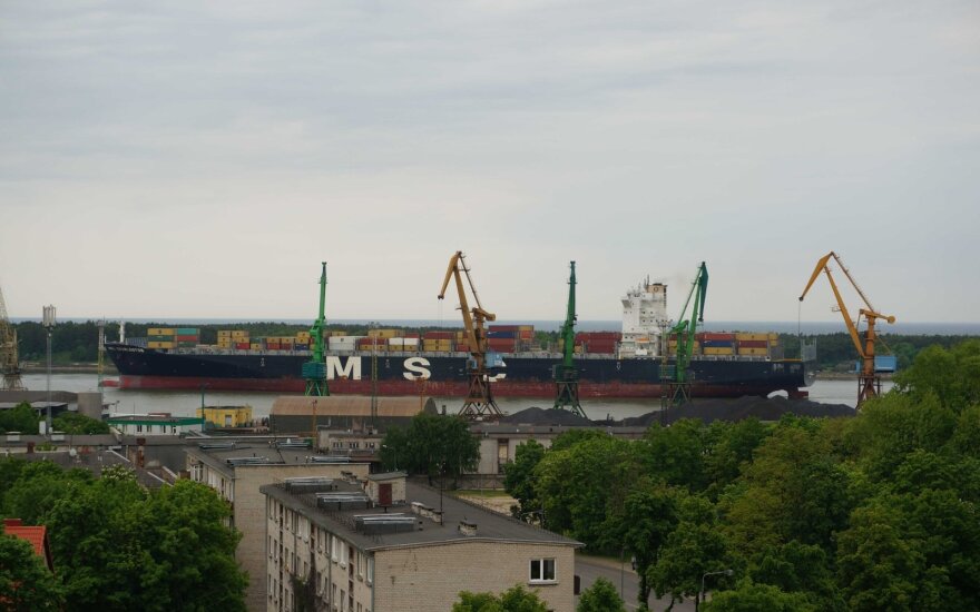 Į Klaipėdą atvyksta SGD krovinys iš Vysocko