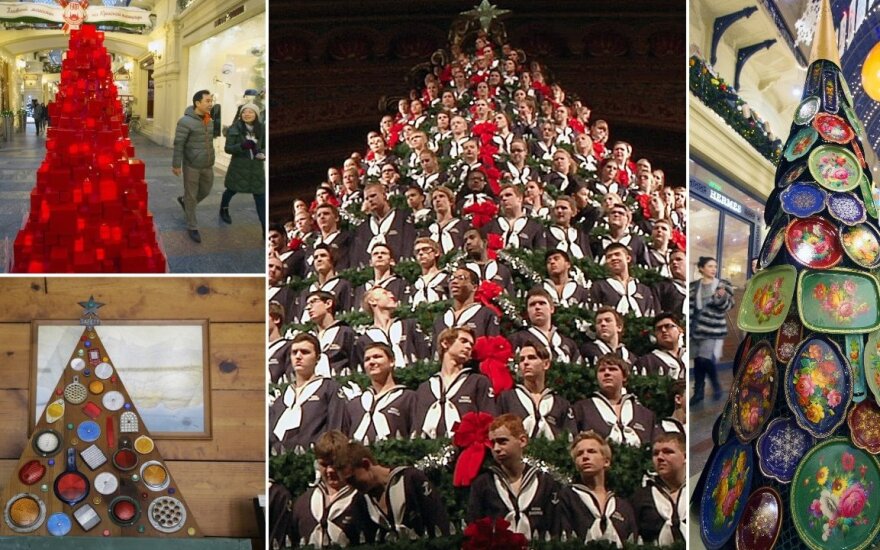 Keisčiausios Kalėdų eglės iš viso pasaulio